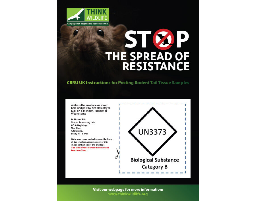 STOP Spreading Resistance UN3373 Label